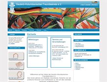 Tablet Screenshot of dkfev.de